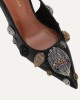 Kurt Geiger Eagles Sling Black Γόβες