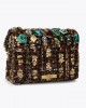 Kurt Geiger Mini Kensington Ophelia Brown Τσάντα Ώμου