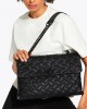 Kurt Geiger XXL Kensington Drench Black Leather Τσάντα Kurt Geiger XXL Kensington Drench Black Leather Τσάντα