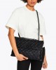 Kurt Geiger XXL Kensington Drench Black Leather Τσάντα Kurt Geiger XXL Kensington Drench Black Leather Τσάντα