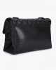Kurt Geiger XXL Kensington Drench Black Leather Τσάντα Kurt Geiger XXL Kensington Drench Black Leather Τσάντα