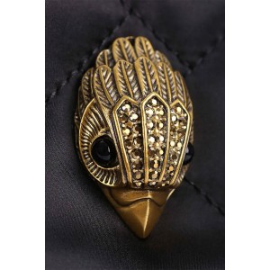 Kurt Geiger Recycled Square Small Shopper Black Nylon Τσάντα Ώμου