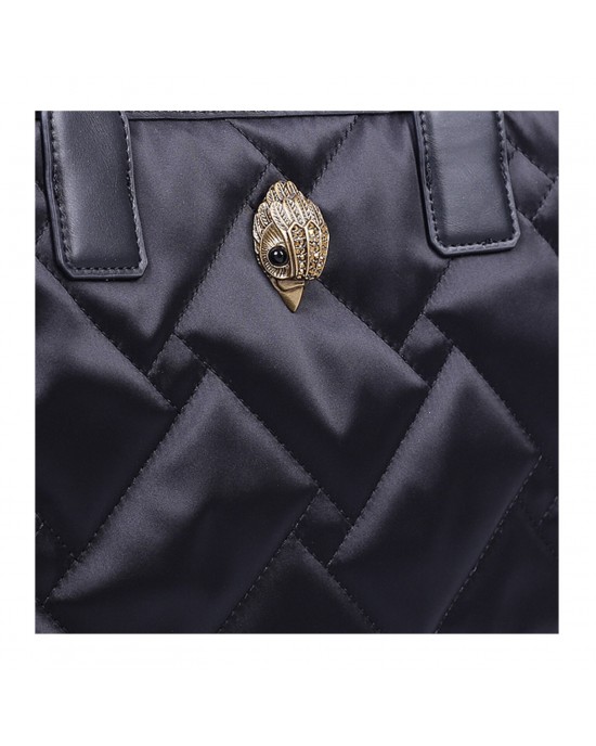 Kurt Geiger Recycled Square Small Shopper Black Nylon Τσάντα Kurt Geiger Recycled Square Small Shopper Black Nylon Τσάντα