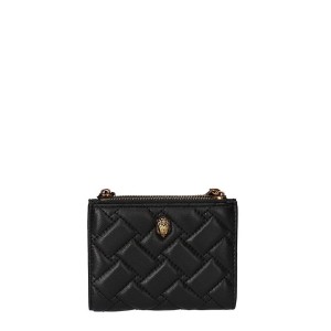 Kurt Geiger Mini Purse Black Leather Πορτοφόλι