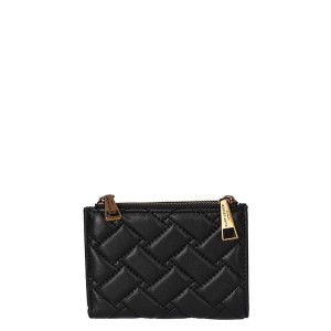 Kurt Geiger Mini Purse Black Leather Πορτοφόλι
