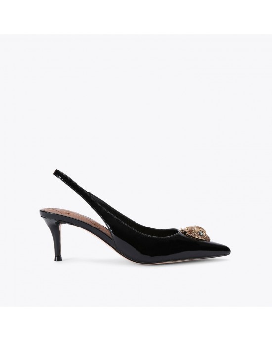Kurt Geiger Belgravia Sling Back Black Παπούτσια
