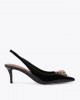 Kurt Geiger Belgravia Sling Back Black Παπούτσια