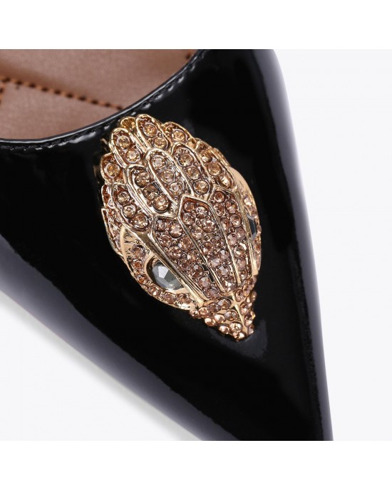 Kurt Geiger Belgravia Sling Back Black Παπούτσια