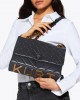 Kurt Geiger Large Kensington Kurt Black Leather Τσάντα Kurt Geiger Large Kensington Kurt Black Leather Τσάντα