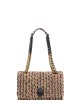 Kurt Geiger Large Kensington Kurt Gold Combo Τσάντα