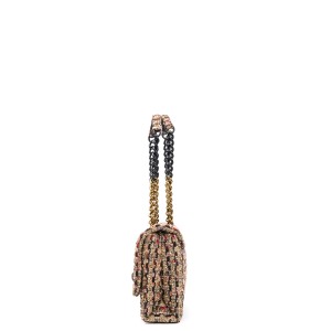 Kurt Geiger Large Kensington Kurt Gold Combo Τσάντα