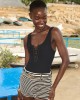 Libelloula Alanis Black Tank Τοπ