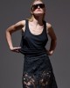 LIBELLOULA Ellis Black Ribbed Τοπ