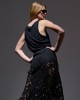 LIBELLOULA Ellis Black Ribbed Τοπ