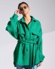 LIBELLOULA Kenneth Green Tweed Oversized Πουκάμισο