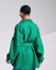 LIBELLOULA Kenneth Green Tweed Oversized Πουκάμισο