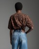 LIBELLOULA Leon Crop Top Leopard Μπλούζα