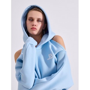 Libelloula Ruth Light Blue Open Back Φούτερ