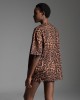 LIBELLOULA Victoria Leopard Oversized T-shirt Μπλούζα