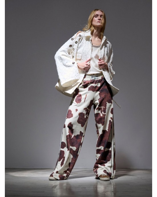 Libelloula Zandi Cow Print Παντελόνι
