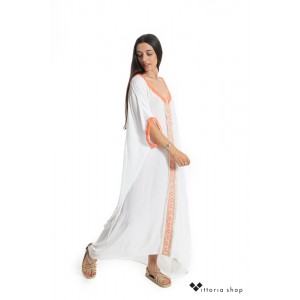 Lara Ethnics By Nature Lemaho Καφτάνι Ιβουάρ