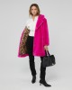 Lola Casademunt Faux Fur Fucsia Παλτό