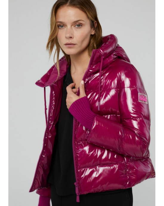 Lola Casademunt Anorak Puffer Bordeaux Μπουφάν