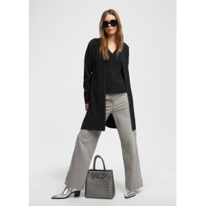 Lola Casademunt Studded Knit Black Ζακέτα