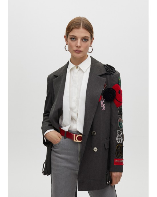 Lola Casademunt Double-Breasted With Patches Σακάκι Lola Casademunt Double-Breasted With Patches Σακάκι