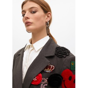 Lola Casademunt Double-Breasted With Patches Σακάκι