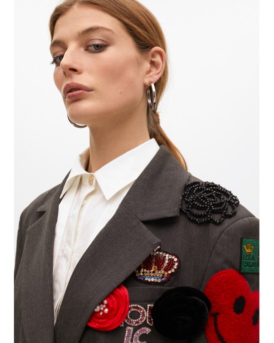 Lola Casademunt Double-Breasted With Patches Σακάκι Lola Casademunt Double-Breasted With Patches Σακάκι