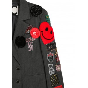 Lola Casademunt Double-Breasted With Patches Σακάκι