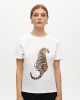 Lola Casademunt Tiger Sequin T-Shirt White Μπλούζα Lola Casademunt Tiger Sequin T-Shirt White Μπλούζα