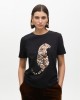 Lola Casademunt Tiger Sequin T-Shirt Black Μπλούζα Lola Casademunt Tiger Sequin T-Shirt Black Μπλούζα
