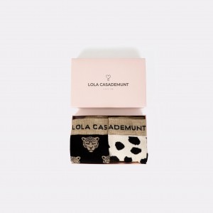 Lola Casademunt Lurex Patterned Pack Κάλτσες