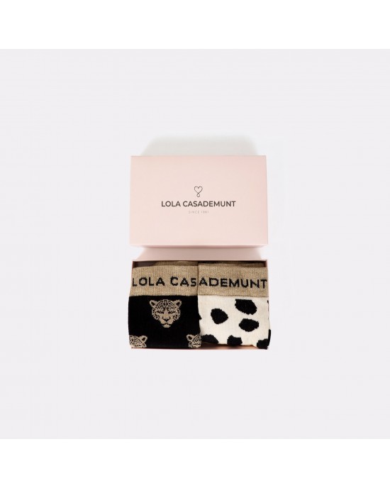 Lola Casademunt Lurex Patterned Pack Κάλτσες