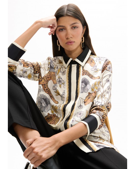 Lola Casademunt Leopard Print Πουκάμισο