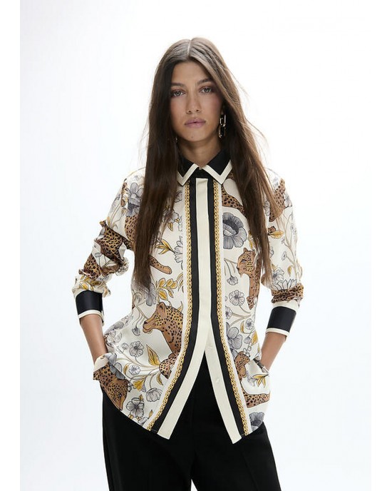 Lola Casademunt Leopard Print Πουκάμισο