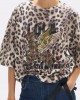 Lola Casademunt Leopard Graphic T-shirt Μπλούζα