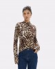 Lola Casademunt High Neck Printed Μπλούζα