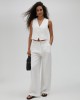 Lola Casademunt Palazzo White Παντελόνι