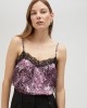 Lola Casademunt Pink Animal Print Camisole Μπλούζα