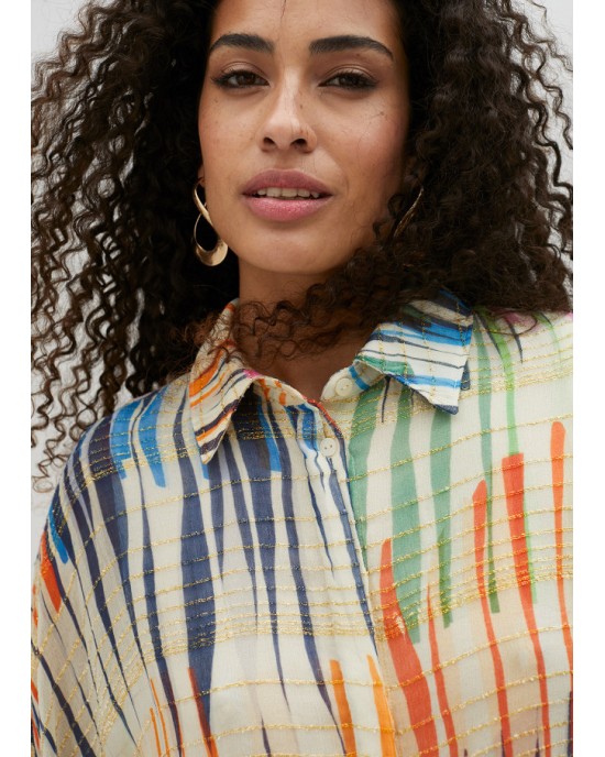 Lola Casademunt Striped Multicolor Πουκάμισο