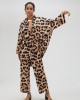 Lola Casademunt Leopard Print Maxi Πουκάμισο & Παντελόνι