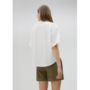 Lola Casademunt Beaded T-Shirt White Μπλούζα