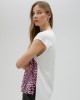 Lola Casademunt Leopard Print T-shirt White Μπλούζα