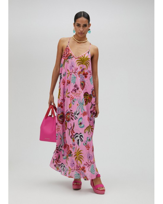 Lola Casademunt Tropical Long Φόρεμα