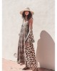 Lola Casademunt Leopard Print Kurta Maxi Φόρεμα