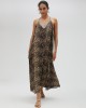 Lola Casademunt Leopard Print Kurta Maxi Φόρεμα