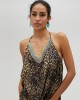 Lola Casademunt Leopard Print Kurta Maxi Φόρεμα
